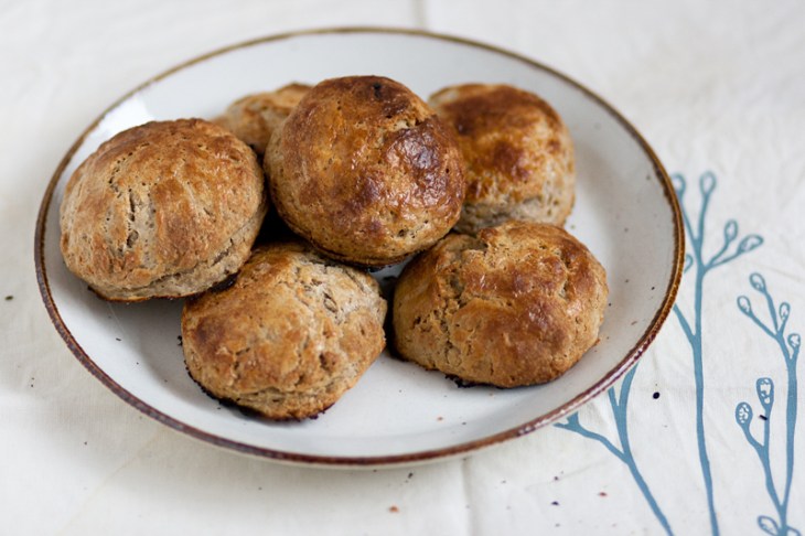 ButtermilK Rye Scones