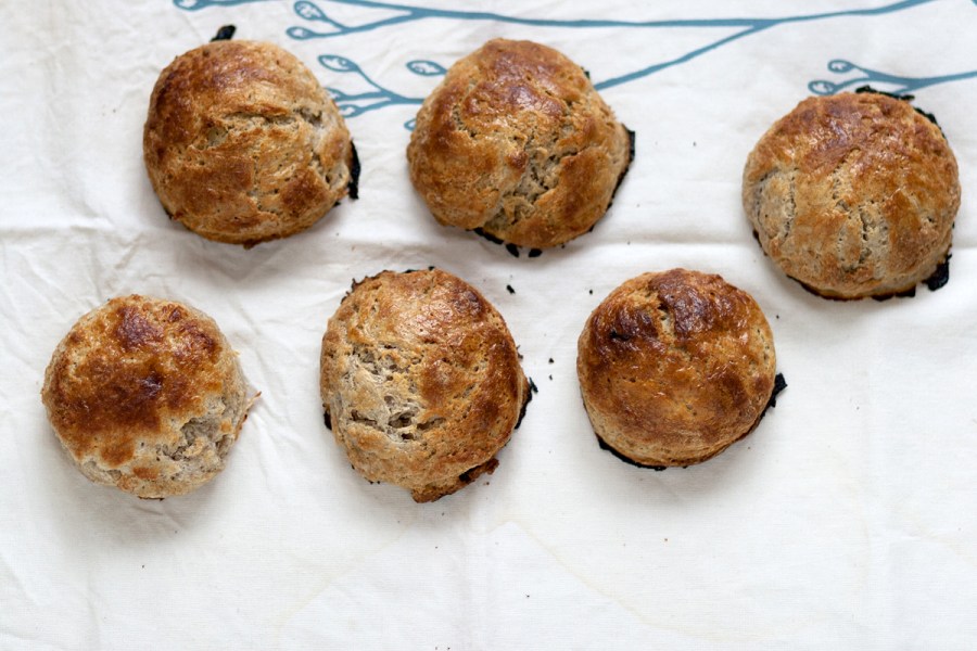 Buttermilk Rye Scones